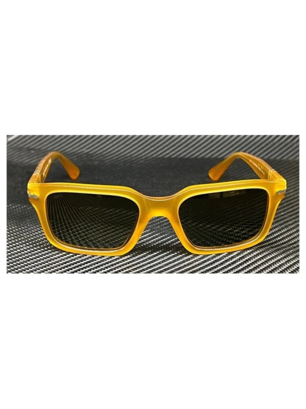 New Persol Men Miele Yellow Sunglasses 53-20-145